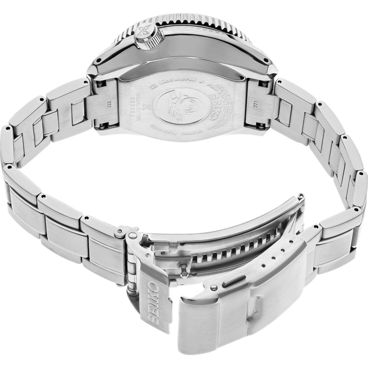 Seiko watch in Alternative Metals SLA059